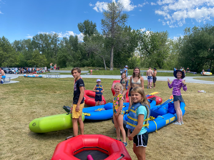 Barber Park to Float the Boise River