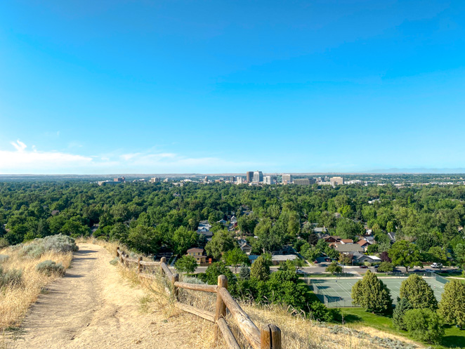 Best Boise Hikes from Camels Back Trail