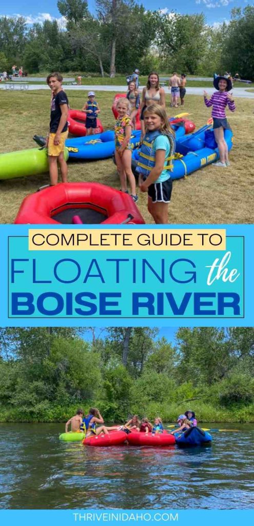 Enjoying the Popular Boise River Float - Boise, ID - That Adventure Life