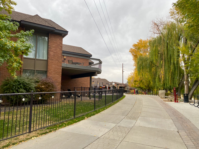 Riverside Hotel On The Greenbelt bike path and Boise River_