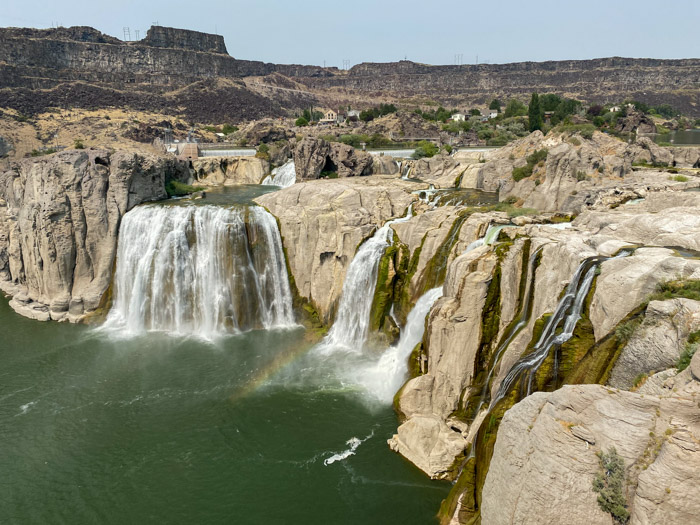 Shoeshone Falls in Twin Falls Idaho - great road trip stop