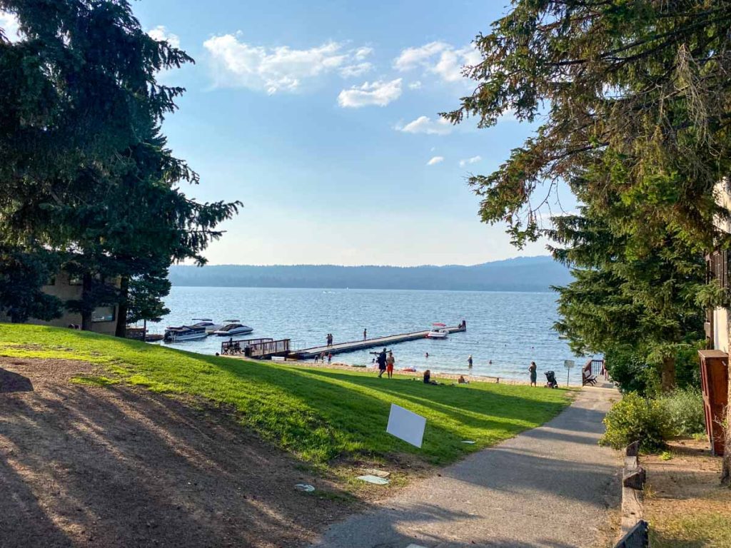 Beach in McCall