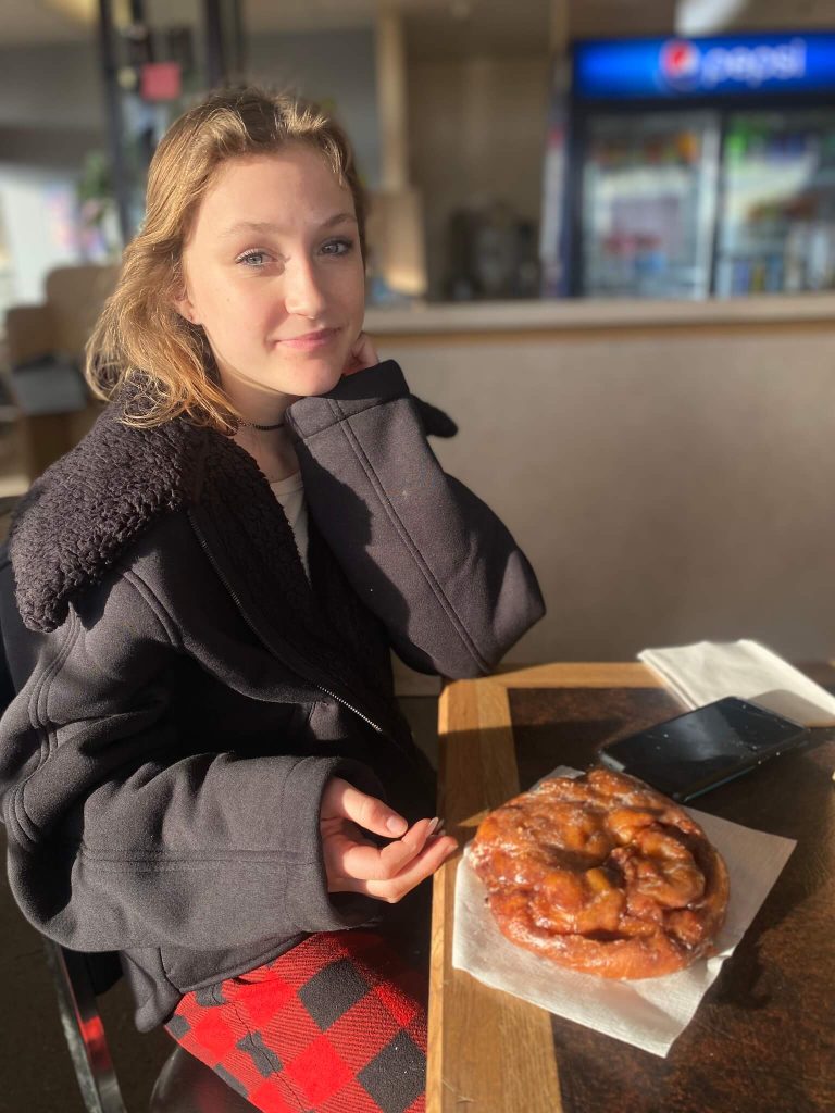 Lilya at Country Donuts