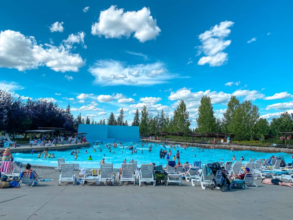 Silverwood Theme Park Beach