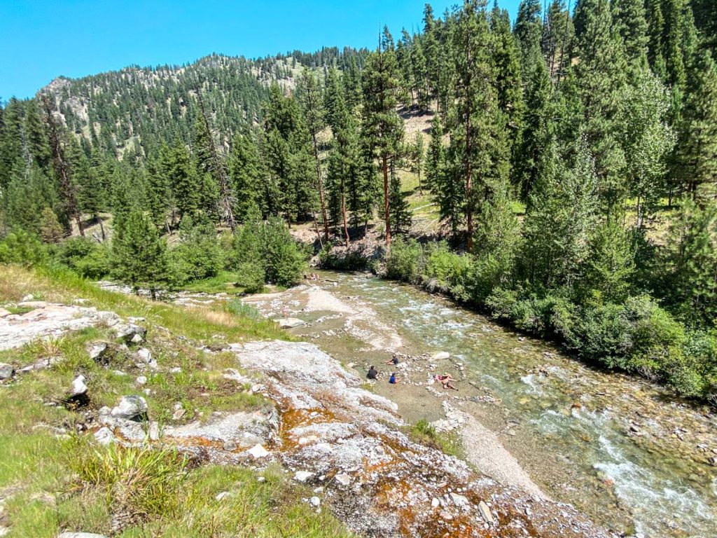 Bonneville Hot Springs Summer 